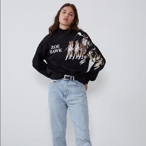 Zara Zoe Hawk Sweatshirt